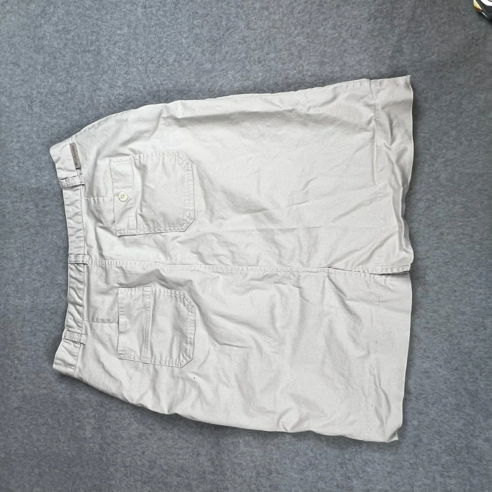 Columbia Sportswear: Khaki Knee Length Skirt Women 10 READ - Picture 7 of 9